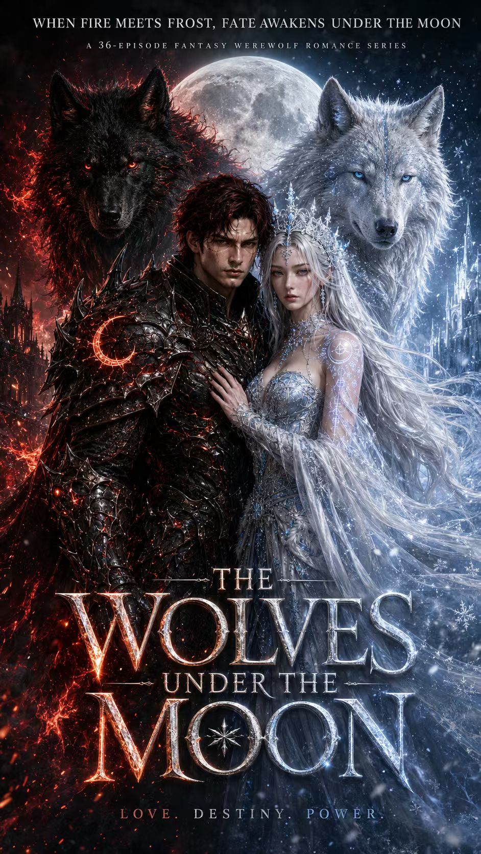 The wolves under the moon